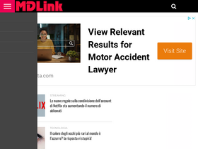 'maidirelink.it' screenshot