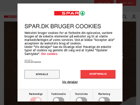 'spar.dk' screenshot