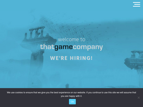 'thatgamecompany.com' screenshot