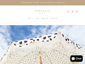 jontelle.com.au homepage screenshot