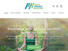pranichealing.com.au homepage screenshot