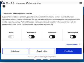 'webkamery-krkonose.cz' screenshot