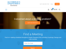 'aacle.org' screenshot