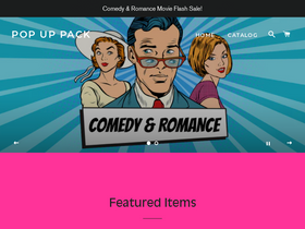 popuppack.com homepage screenshot