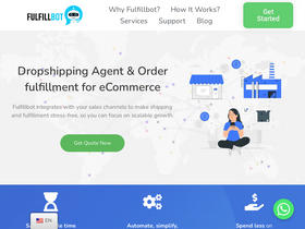 'fulfillbot.com' screenshot