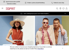 'esprit.at' screenshot