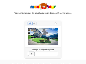 'maxitoys.be' screenshot