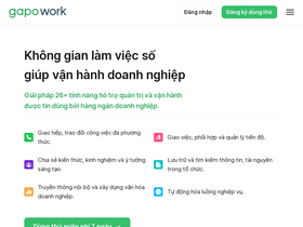 'gapowork.vn' screenshot