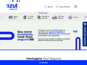 'azulseguros.com.br' screenshot
