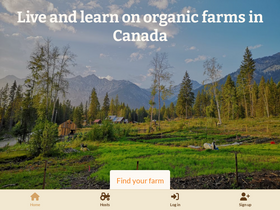 'wwoof.ca' screenshot