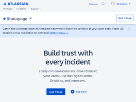 'statuspage.io' screenshot