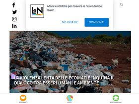 'lenius.it' screenshot