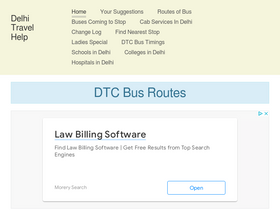 'delhitravelhelp.in' screenshot