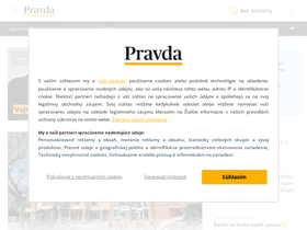 'predplatne.pravda.sk' screenshot