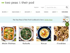 'twopeasandtheirpod.com' screenshot