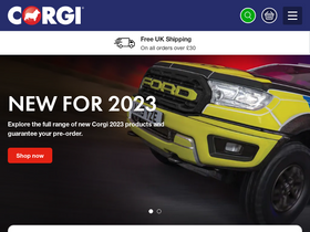'corgi.co.uk' screenshot