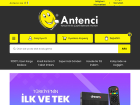 'antenci.net' screenshot