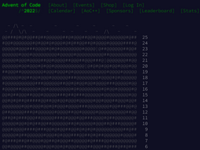 'adventofcode.com' screenshot
