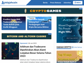 'jelajahcoin.com' screenshot