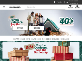 Eddie Bauer Colombia website screenshot