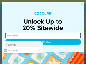 Cocolab homepage screenshot