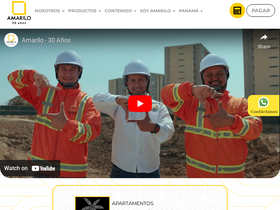 'amarilo.com.co' screenshot