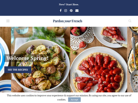 'pardonyourfrench.com' screenshot