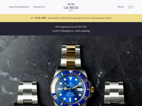 'luxurywatchsupply.com' screenshot