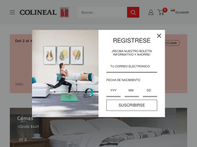 'colineal.com' screenshot