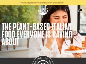vegansundaysupper.com homepage screenshot