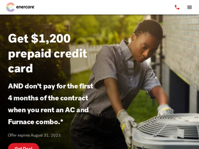 'enercare.ca' screenshot