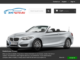 'emiauto.eu' screenshot