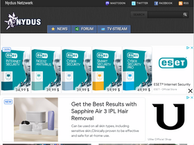 'nydus.org' screenshot