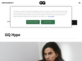 'gqitalia.it' screenshot