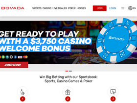 'bovada.lv' screenshot