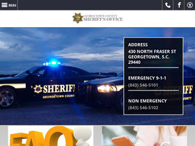 'gcsheriff.org' screenshot