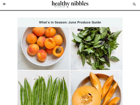 'healthynibblesandbits.com' screenshot