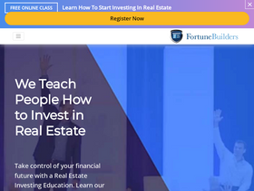 'fortunebuilders.com' screenshot