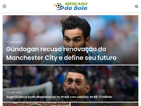'mercadodabola.net.br' screenshot
