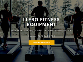 llerofitness.com homepage screenshot