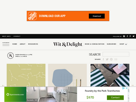 'witanddelight.com' screenshot