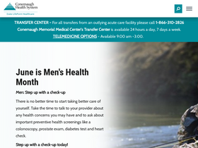 'conemaugh.org' screenshot