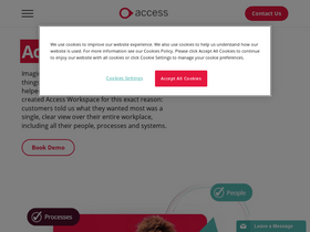 'accessacloud.com' screenshot