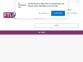 'ftuapps.dev' screenshot