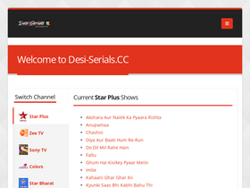 Desi hot sale serials online