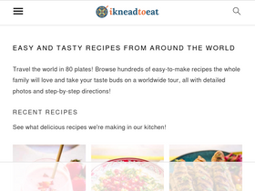 'ikneadtoeat.com' screenshot