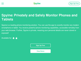 'spyine.com' screenshot