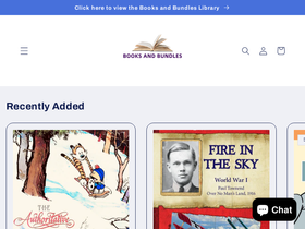 booksandbundles.ca homepage screenshot