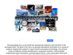 'aerospaceweb.org' screenshot