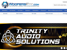 'woofersetc.com' screenshot
